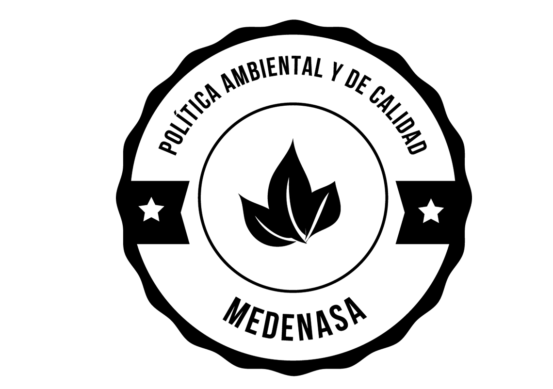 Logo política ambiental medenasa